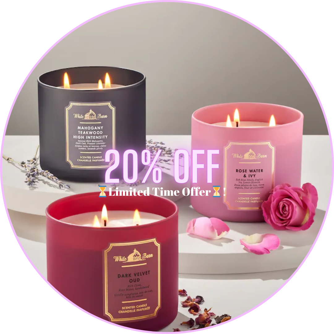 3-wick Candles