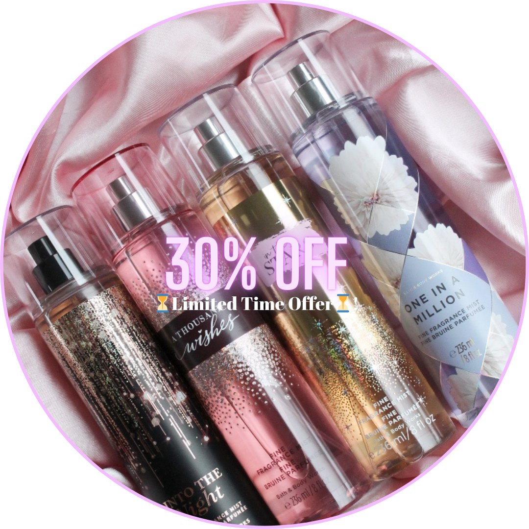 Body Sprays & Shimmers