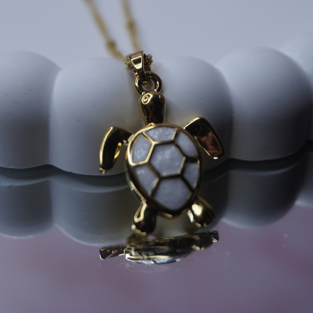 Turtle Necklace-Stainless Steel